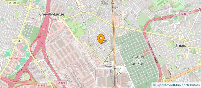 localisation de l'entreprise MADAME MARIA CRISTINA CARDENAS HIDALGO  FRESNES