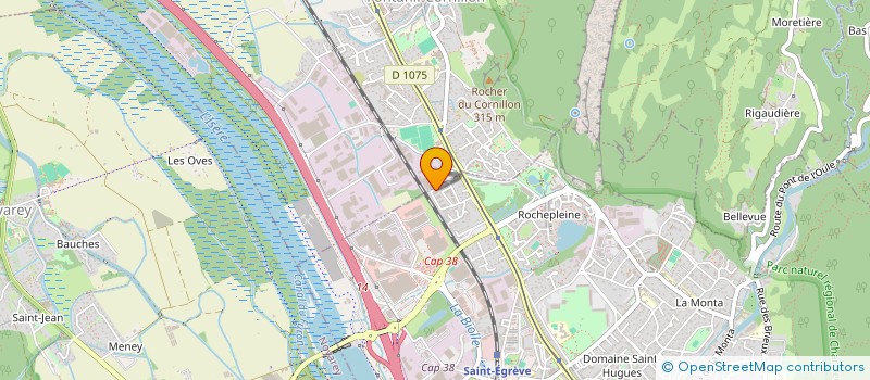 localisation de l'entreprise MADAME MARIA-CRISTINA SINCU  SAINT-EGREVE