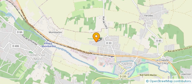 localisation de l'entreprise MADAME MARIA CRISTINA SOFRONIA  PIERRE-LEVEE