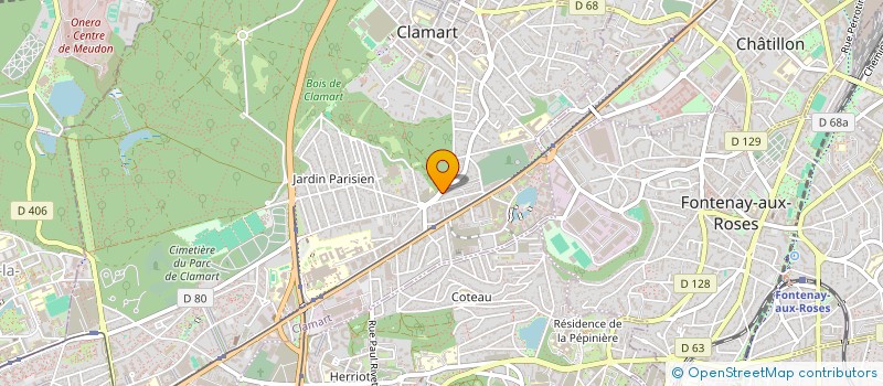 localisation de l'entreprise MADAME MARIA -CRISTINA TIRZIU à CLAMART
