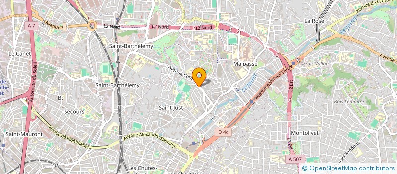 localisation de l'entreprise MADAME MARIA-CRISTINA URSU à MARSEILLE