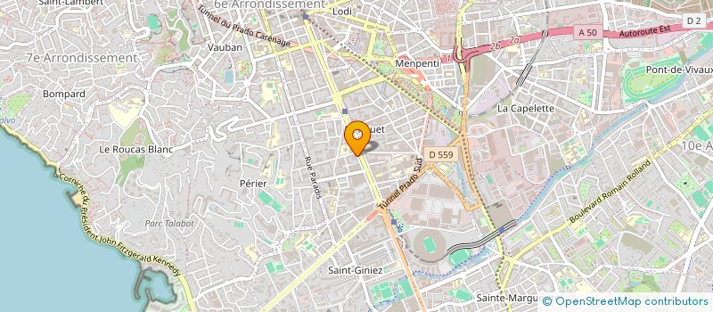 localisation de l'entreprise MADAME MARIA CRISTINA VAIDA à MARSEILLE