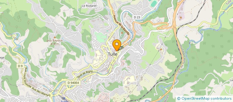 localisation de l'entreprise MADAME MARIA CUEILLE  TULLE