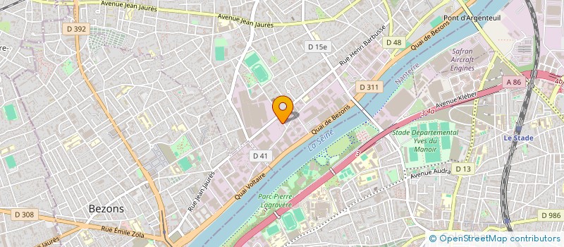 localisation de l'entreprise MADAME MARIA DA CONCEICAO à ARGENTEUIL