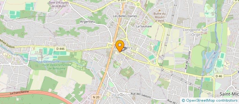 localisation de l'entreprise MADAME MARIA DA CONCEICAO DA SILVA DANTAS  MONTLHERY