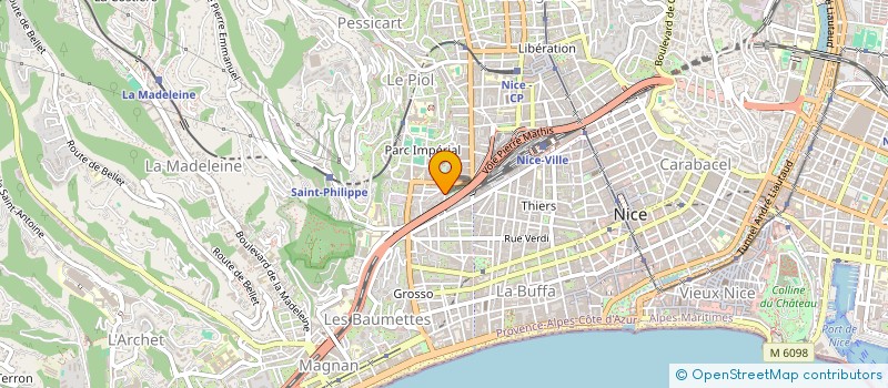 localisation de l'entreprise MADAME MARIA DA CONCEICAO OLIVEIRA DA COSTA  NICE