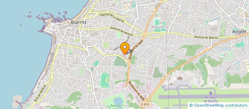 localisation de l'entreprise MADAME MARIA DA CONCEICAO RODRIGUES DIAS à BIARRITZ