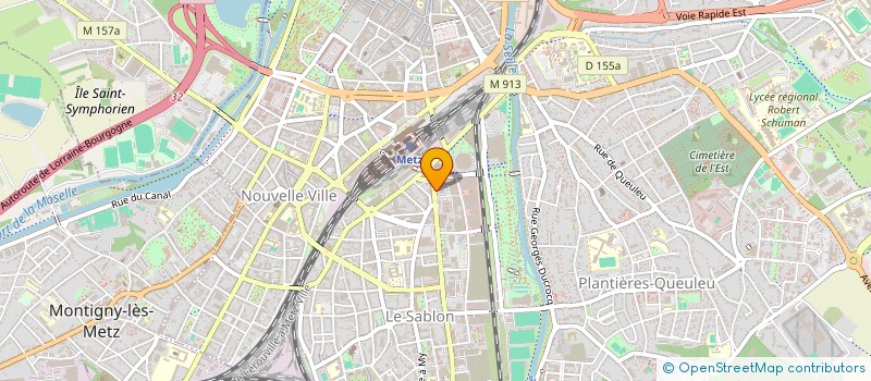 localisation de l'entreprise MADAME MARIA DA CONCEICAO TEIXEIRA-REBELO  METZ