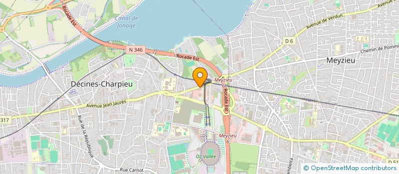 localisation de l'entreprise MADAME MARIA DA COSTA  DECINES-CHARPIEU