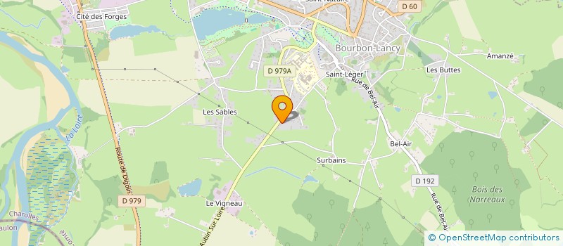 localisation de l'entreprise MADAME MARIA DA COSTA BASTOS  BOURBON-LANCY