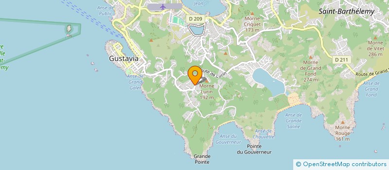 localisation de l'entreprise MADAME MARIA DA CUNHA OLIVEIRA  SAINT-BARTHELEMY