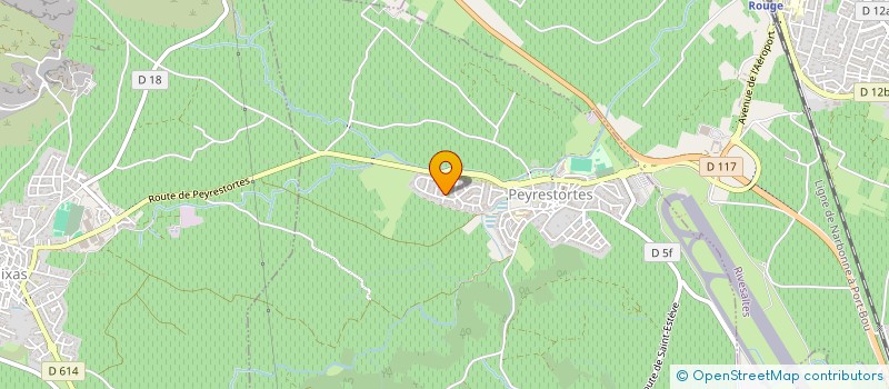 localisation de l'entreprise MADAME MARIA DA CUNHA RIBEIRO  PEYRESTORTES