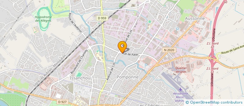 localisation de l'entreprise MADAME MARIA DA MOTA  MONTAUBAN