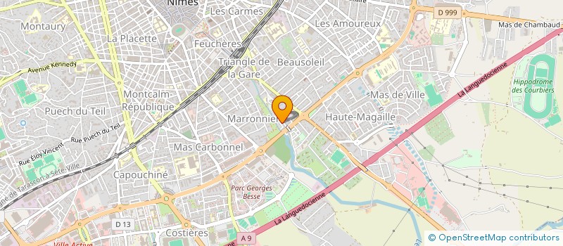 localisation de l'entreprise MADAME MARIA DA-SILVA  NIMES