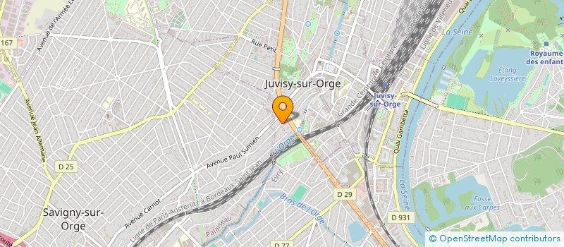 localisation de l'entreprise MADAME MARIA DA SILVA  JUVISY-SUR-ORGE