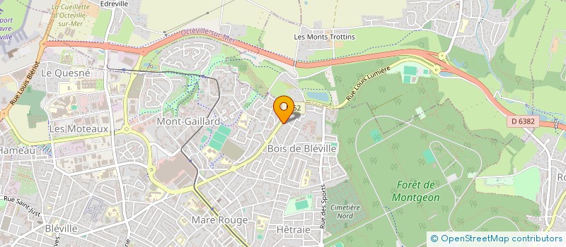 localisation de l'entreprise MADAME MARIA DA SILVA  LE HAVRE