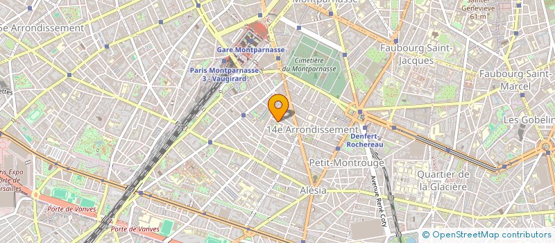 localisation de l'entreprise MADAME MARIA DA SILVA GOMES  PARIS