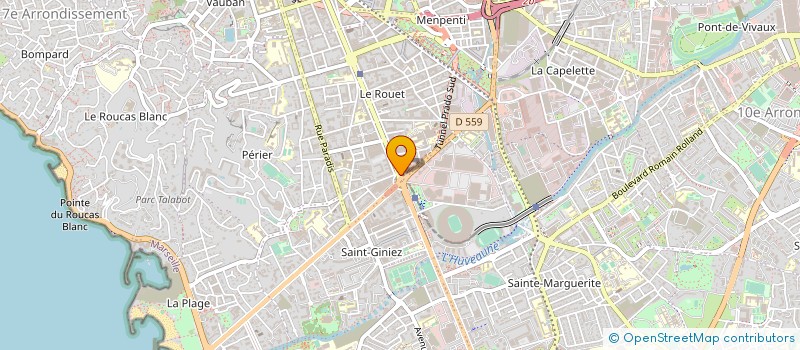 localisation de l'entreprise MADAME MARIA DA SILVA LACHADO à MARSEILLE