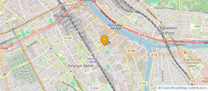 localisation de l'entreprise MADAME MARIA DA VEIGA à IVRY-SUR-SEINE