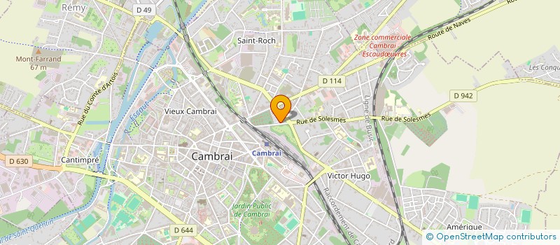 localisation de l'entreprise MADAME MARIA DAGORN à CAMBRAI