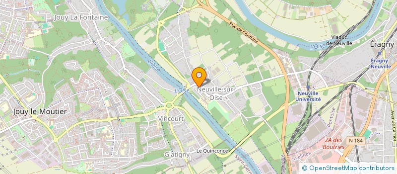 localisation de l'entreprise MADAME MARIA-DANIELA BRUTARU  NEUVILLE-SUR-OISE