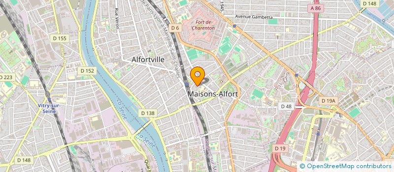 localisation de l'entreprise MADAME MARIA DASKALOPOULOU  MAISONS-ALFORT