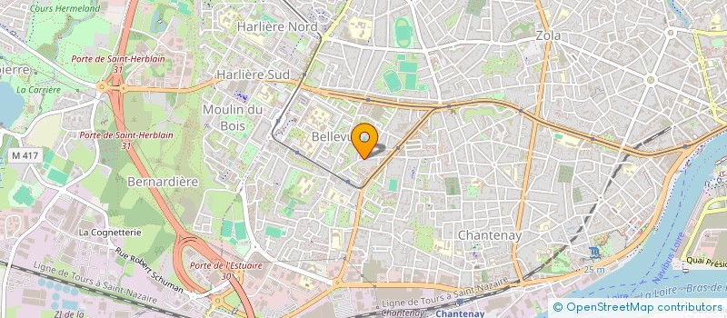 localisation de l'entreprise MADAME MARIA DE ALMEIDA  NANTES