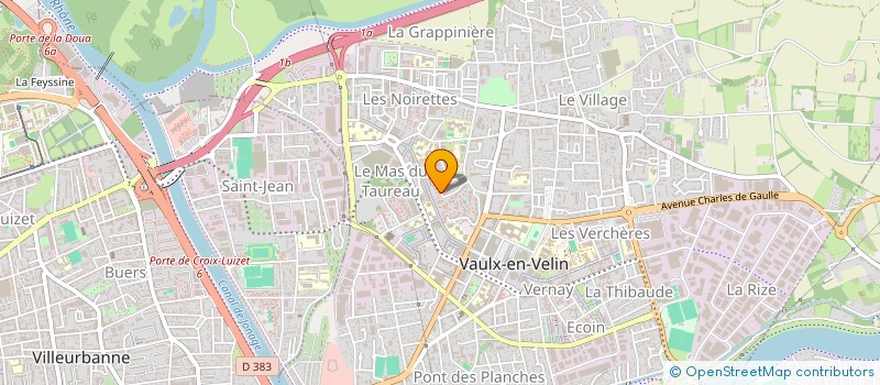 localisation de l'entreprise MADAME MARIA DE ALMEIDA AFONSO  VAULX-EN-VELIN