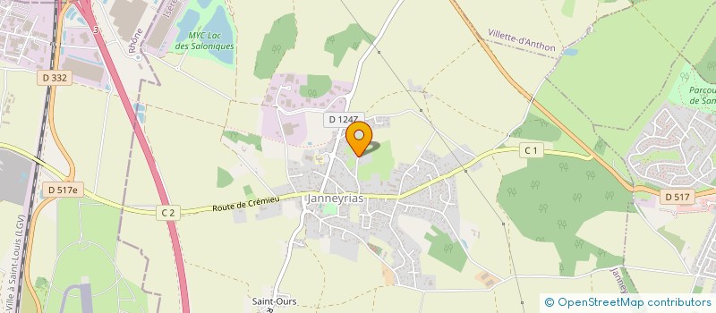 localisation de l'entreprise MADAME MARIA DE ANGELES HERADES SEBASTIAN  JANNEYRIAS