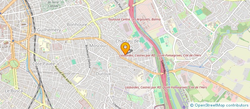 localisation de l'entreprise MADAME MARIA DE ASSUNCAO MATEUS à TOULOUSE