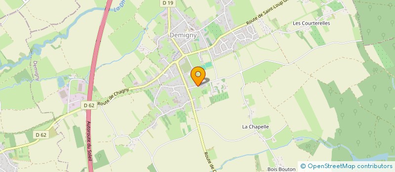 localisation de l'entreprise MADAME MARIA DE AZEVEDO LOURENCO  DEMIGNY