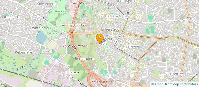 localisation de l'entreprise MADAME MARIA DE BLAS FERNANDEZ à SAINT-HERBLAIN