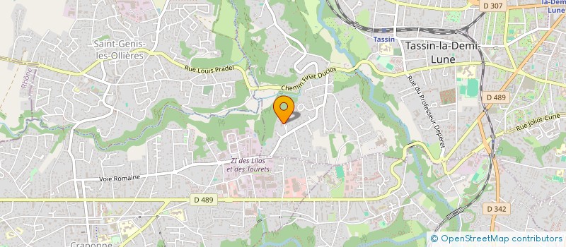 localisation de l'entreprise MADAME MARIA DE CASTRO PEREIRA  TASSIN-LA-DEMI-LUNE