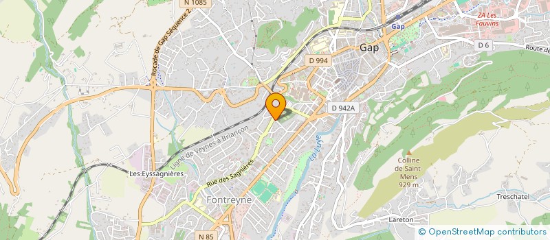 localisation de l'entreprise MADAME MARIA DE FATIMA BRANDAO  GAP