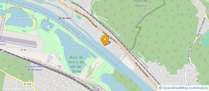 localisation de l'entreprise MADAME MARIA DE FATIMA COUTINHO à VAUX-SUR-SEINE