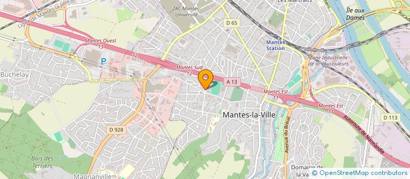 localisation de l'entreprise MADAME MARIA DE FATIMA DE OLIVEIRA à MANTES-LA-VILLE