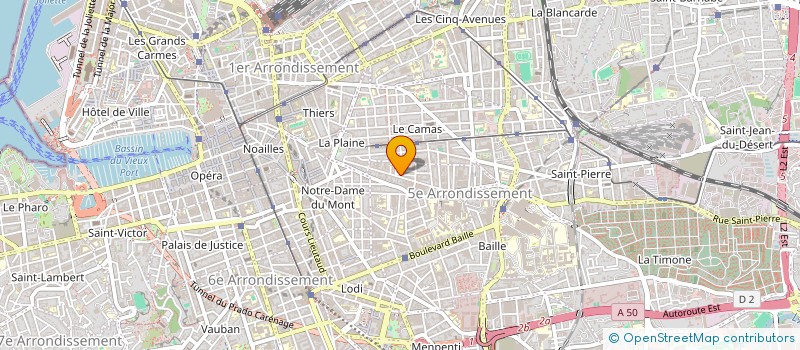 localisation de l'entreprise MADAME MARIA DE FATIMA DELGADO RODRIGUES à MARSEILLE