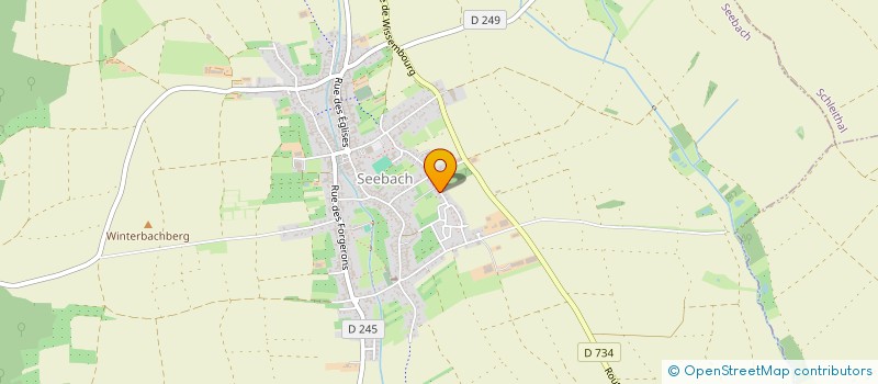 localisation de l'entreprise MADAME MARIA DE FATIMA LEAL DA COSTA PERERIA  SEEBACH