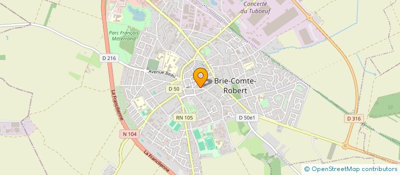 localisation de l'entreprise MADAME MARIA DE FATIMA LOPES à BRIE COMTE ROBERT