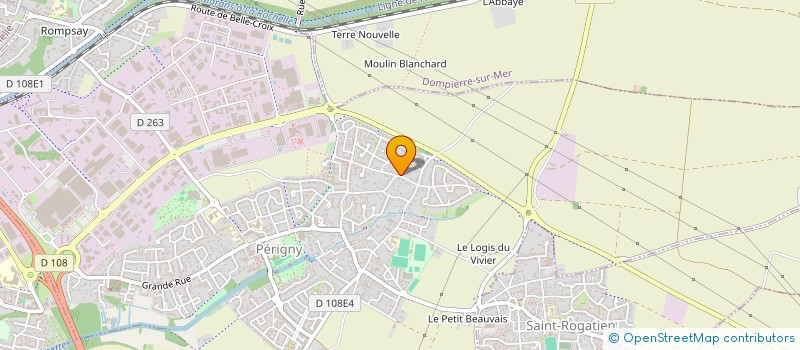 localisation de l'entreprise MADAME MARIA DE FATIMA PEREIRA  PERIGNY