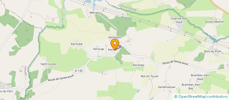 localisation de l'entreprise MADAME MARIA DE FATIMA RESENDE PINTO DE MAGALHAES  PLESCOP