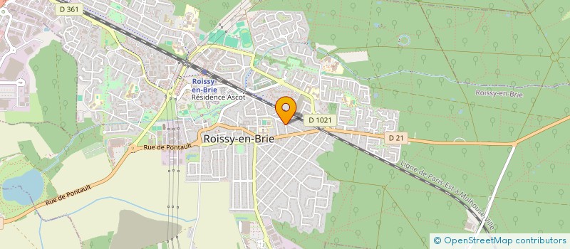 localisation de l'entreprise MADAME MARIA DE JESUS PEREIRA  ROISSY-EN-BRIE