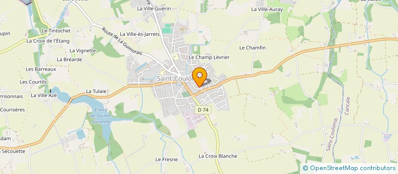 localisation de l'entreprise MADAME MARIA DE JESUS RODRIGUEZ VALDES à SAINT-COULOMB