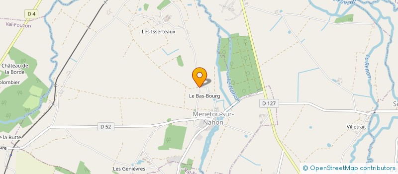 localisation de l'entreprise MADAME MARIA DE LA LUZ RUIZ à MENETOU-SUR-NAHON