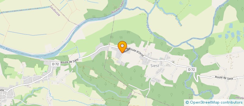 localisation de l'entreprise MADAME MARIA DE LA SOLEDAD SEIBANE NEGEL  BENESSE-MAREMNE