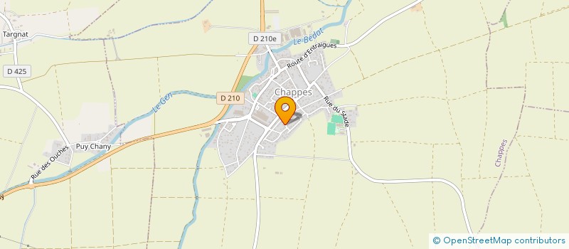 localisation de l'entreprise MADAME MARIA DE LOS ANGELES MELLADO  CHAPPES