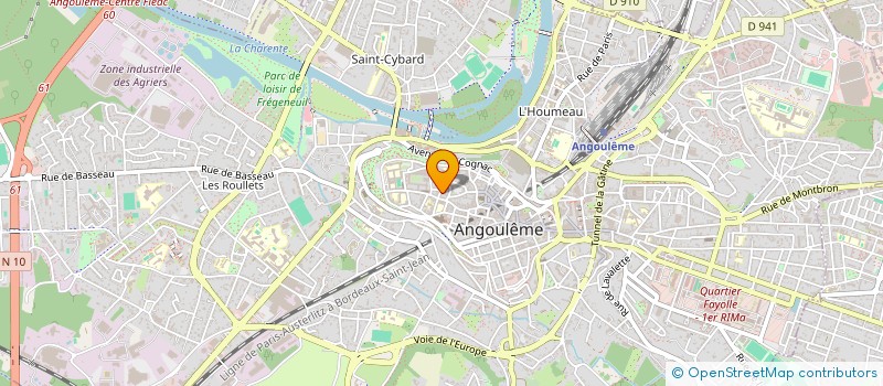 localisation de l'entreprise MADAME MARIA DE LOS ANGELES VARGAS TORRES à ANGOULEME