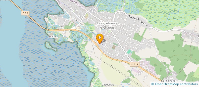 localisation de l'entreprise MADAME MARIA-DE-LOURDES CASTRO ZAMBRANO  BOURCEFRANC-LE-CHAPUS