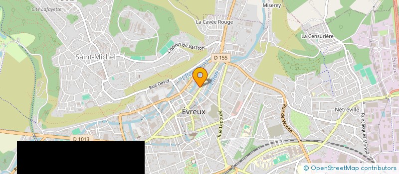localisation de l'entreprise MADAME MARIA DE MATOS à EVREUX