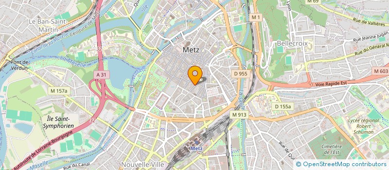 localisation de l'entreprise MADAME MARIA DE OLIVEIRA COSTA  METZ